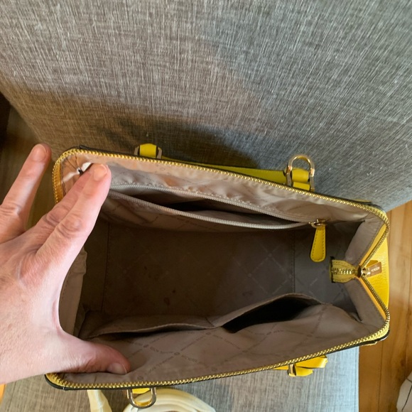 Yellow Michael Kors purse. - Picture 9 of 10